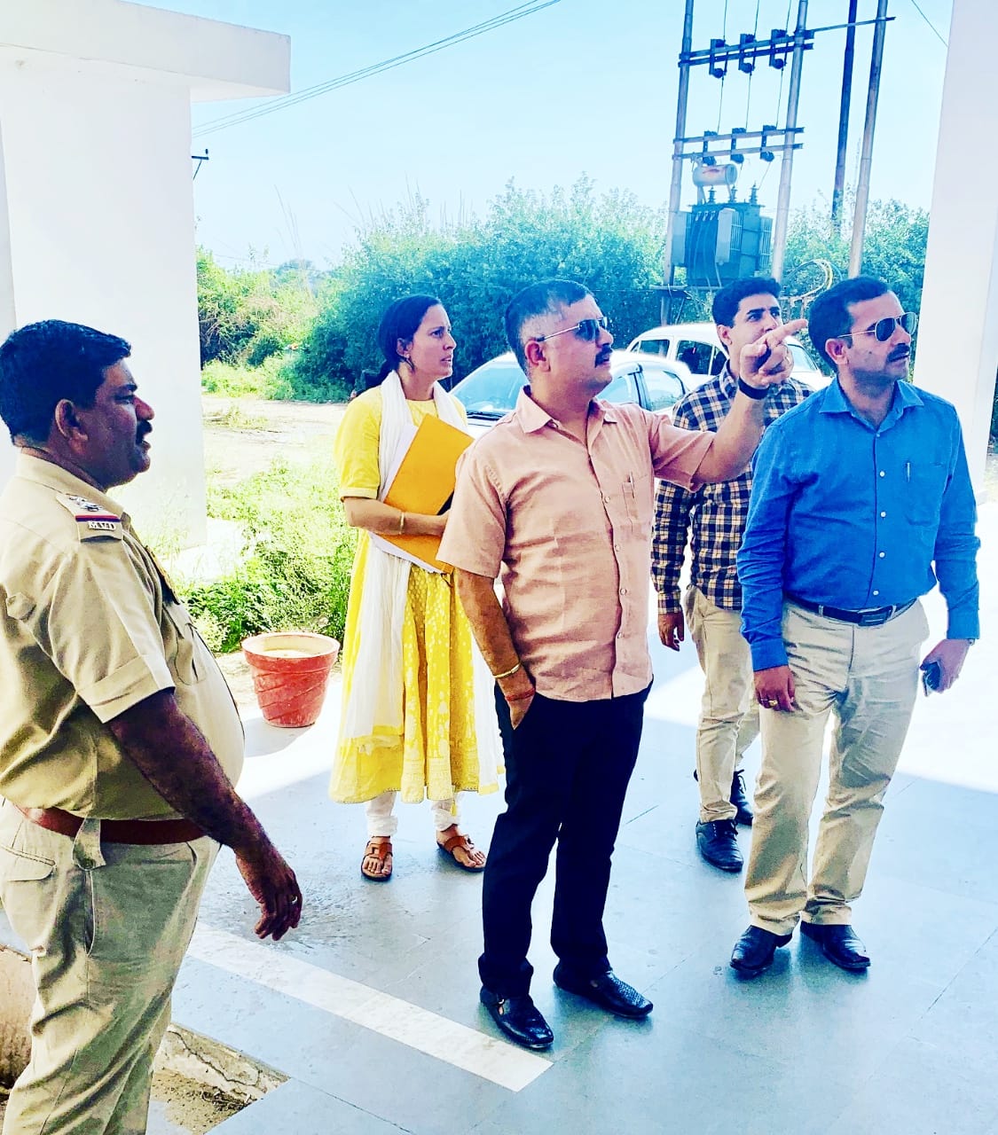 Amit Sharma, Special Secretary to Government, Transport Department with Additional Charge of J&K Road Safety Council today visited the Office of Assistant Road Transport Officer Samba 