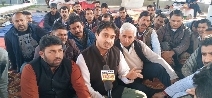 Youth Congress extends support to Panchayat members' hunger strike
