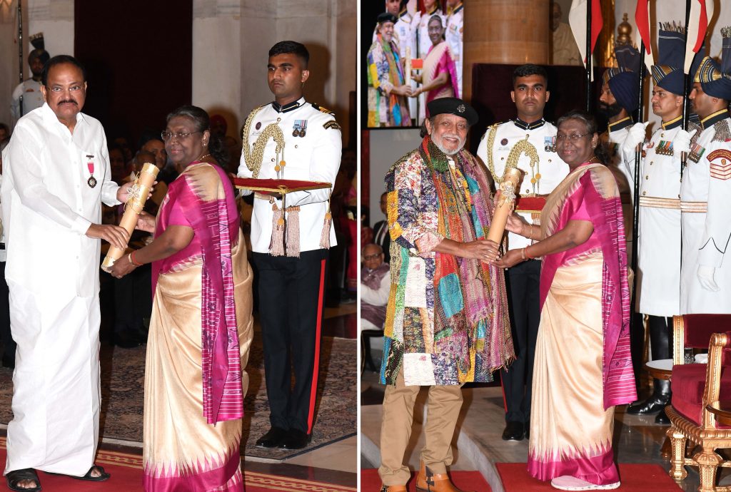 Venkaiah Naidu, Mithun Chakraborty, Usha Uthup, Ram Naik Conferred Padma Awards