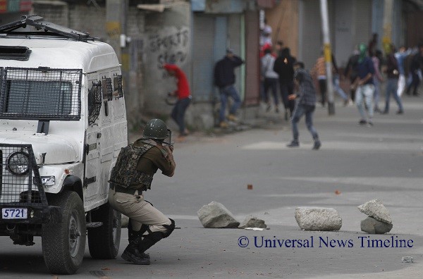  Clashes in downtown Srinagar; dozens injured