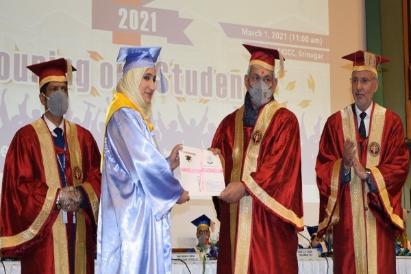 Lt Governor addresses 1st Convocation of Islamic University of Science and Technology