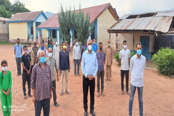 Ashok Kumar Former Legislature, Ramban protest against the Government of Jammu and Kashmir