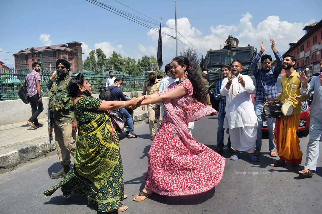 Kashmiri Pandits celebrate Janmashtami