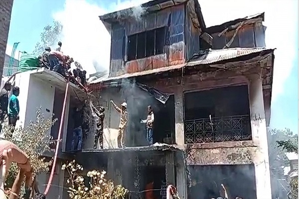 Property worth lakhs of rupees destroyed in devastating fire in south Kashmir