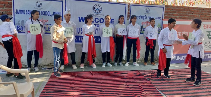Jammu Sanskriti School, Jammu supports “Back to Village” Program