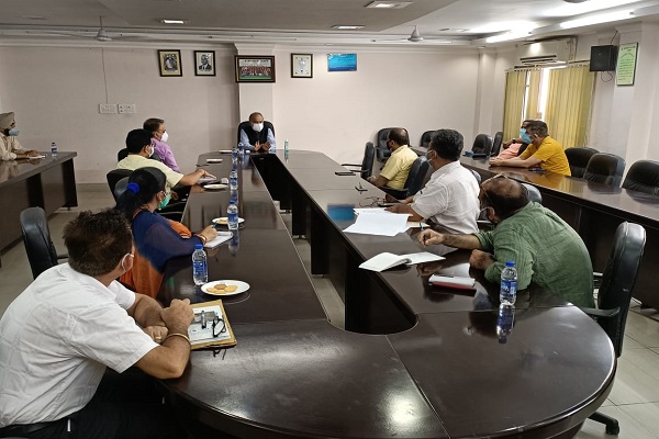 JUVC Reviews Progress of Construction of Institute of Science & Technology at Poonch Campus & at Main Campus