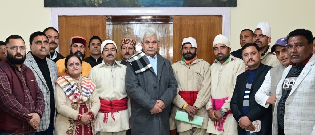 Efforts On To Create Inclusive, Equitable Society In Jammu And Kashmir: LG Sinha