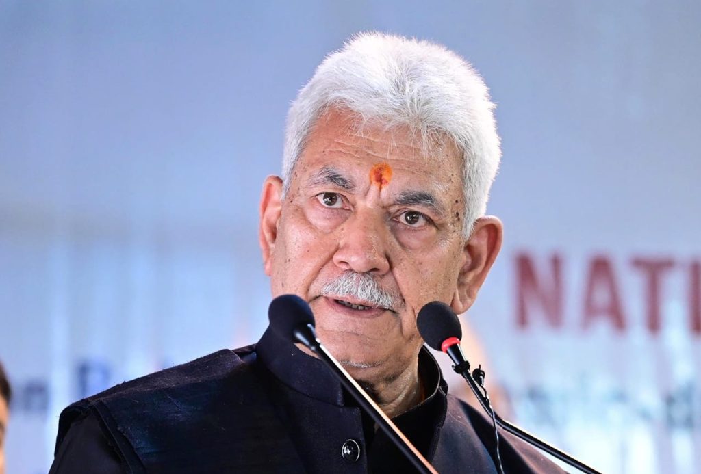 LG Manoj Sinha Expresses Grief Over Loss Of Lives In Anantnag Road Accident