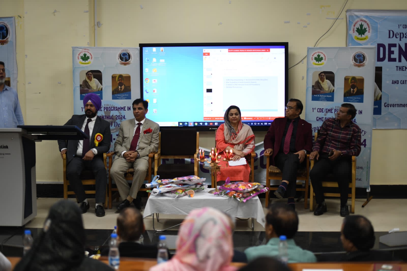 Govt Medical college (GMC) Anantnag Hosts CME on Dental Health Frontiers