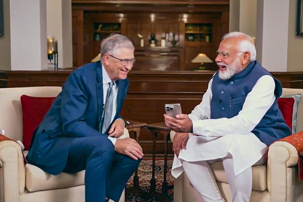 Tech Can Play Big Role In Agri, Education, Health: PM Modi In Interaction With Bill Gates