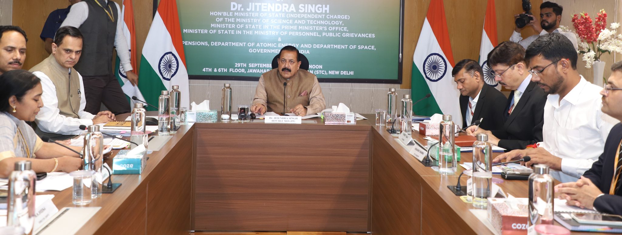 Dr Jitendra Launches Artificial Intelligence Driven Grievance Monitoring System