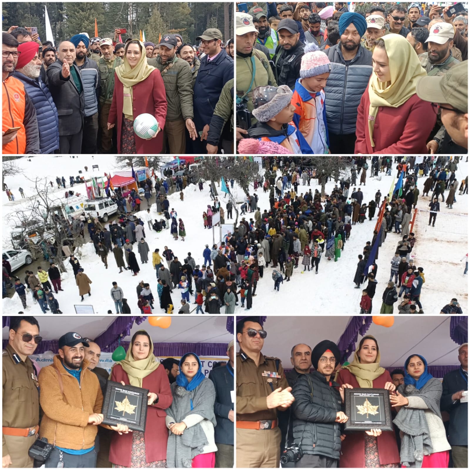 Winter Carnival 2023: Extravaganza Snow Festival celebrated at MundDaji, Rafiabad