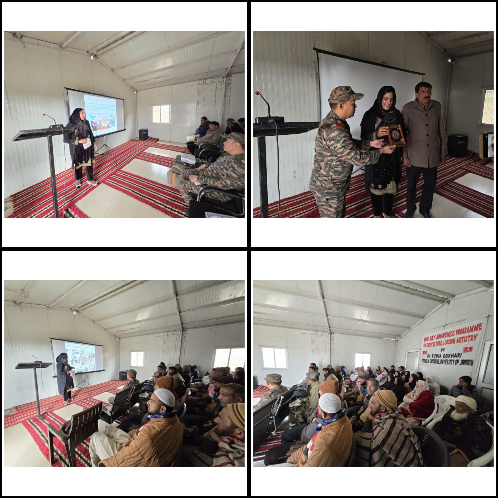 Indian Army organizes One-Day Workshop on Sericulture and Cocoon Artistry, Mulberry plantation drive at Poonch