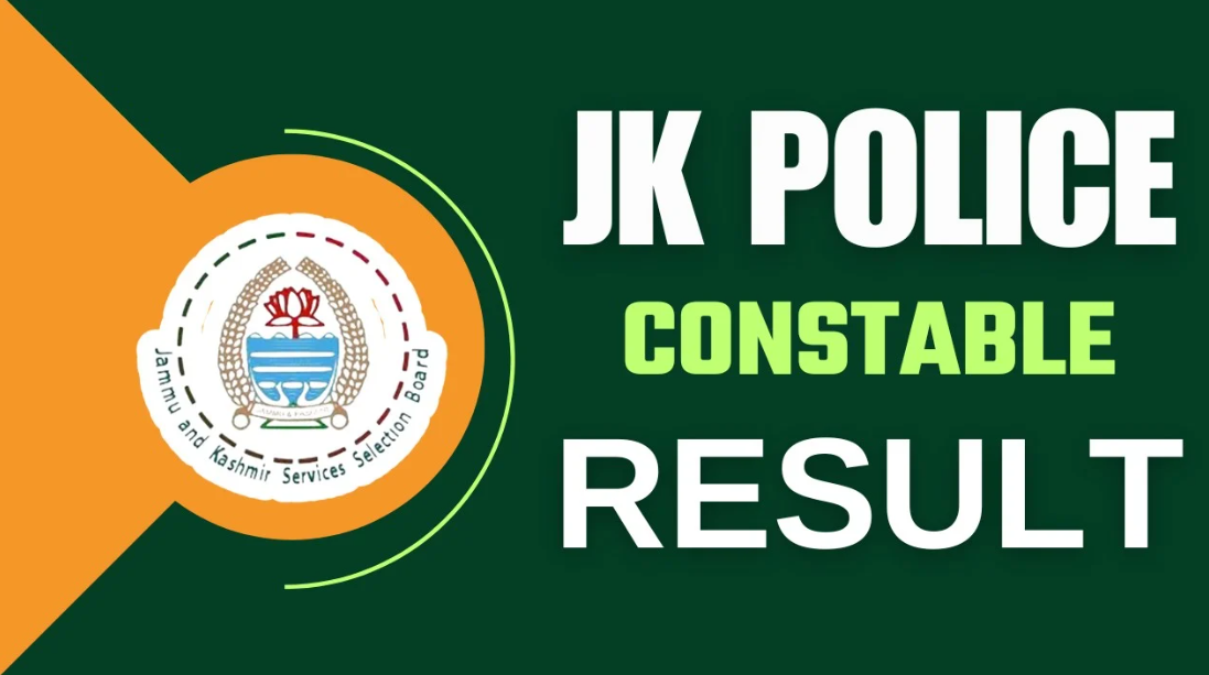 J&K Police Constable Result 2024 Declared