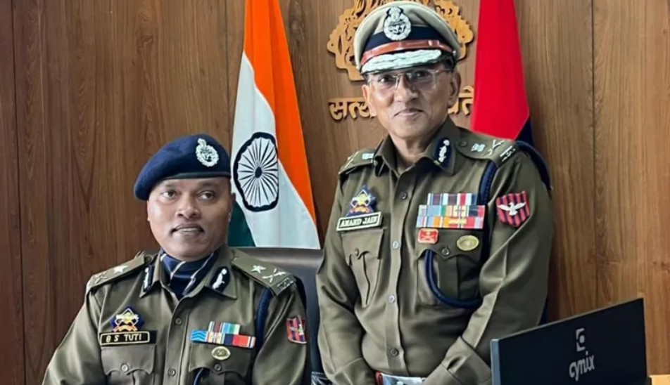 Bhim Sen Tuti takes charge as IGP, Jammu Zone